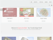 Tablet Screenshot of expressinnph.com